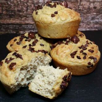 Weisse-Nougat-Muffins-lowcarb-glutenfrei