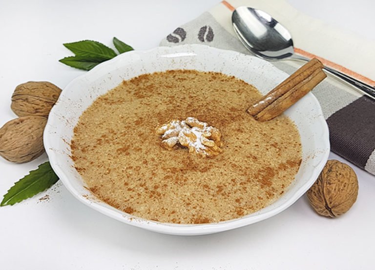 Frühstücksbrei low carb glutenfrei vegan WALNUSS-ZIMT 400 g - Dr ...