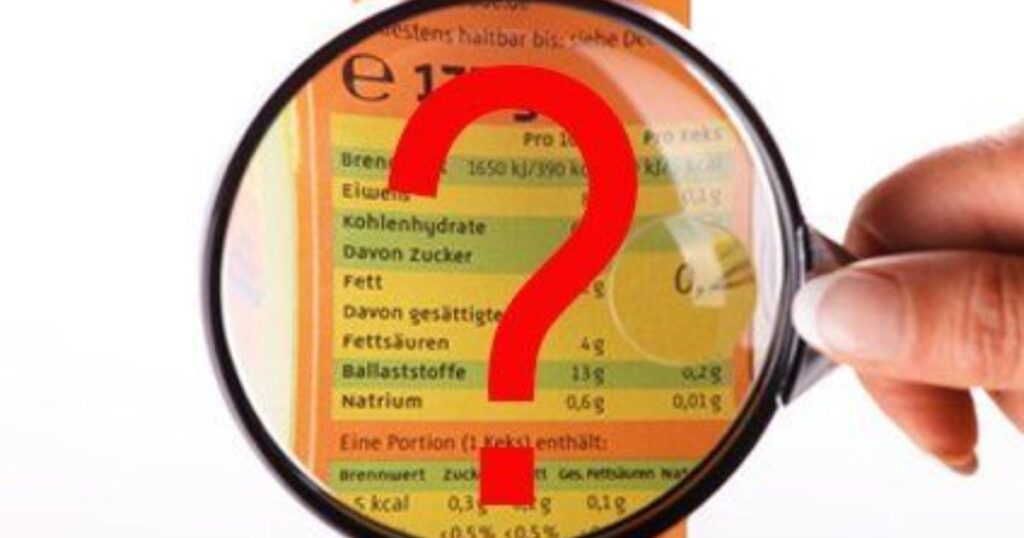 Das Geheimnis der Nährwerttabelle – Teil 1 Die Big X Wissensartikel