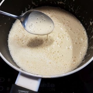 Vanille-Karamell-Sauce low-carb glutenfrei aus Zitrusfaser