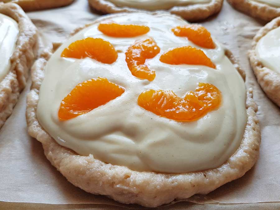 Rezept Quark Pudding Teilchen mit Mandarin-Orangen low ...