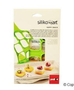 Silikomart PAN01 Happy Snack SQUARE Silikonform für Pfannkuchen Quadratisch Pfannkuchenwunder