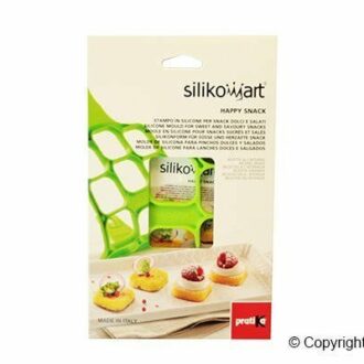 Silikomart PAN01 Happy Snack SQUARE Silikonform für Pfannkuchen Quadratisch Pfannkuchenwunder