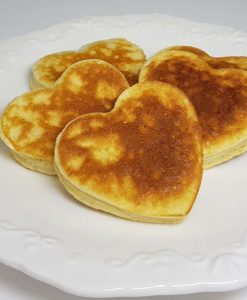 Silikomart-PAN02-Happy-Snack-LOVE-Silikonform-für-Pfannkuchen-in-Herzform-Pfannkuchenwunder-Pancakes-King