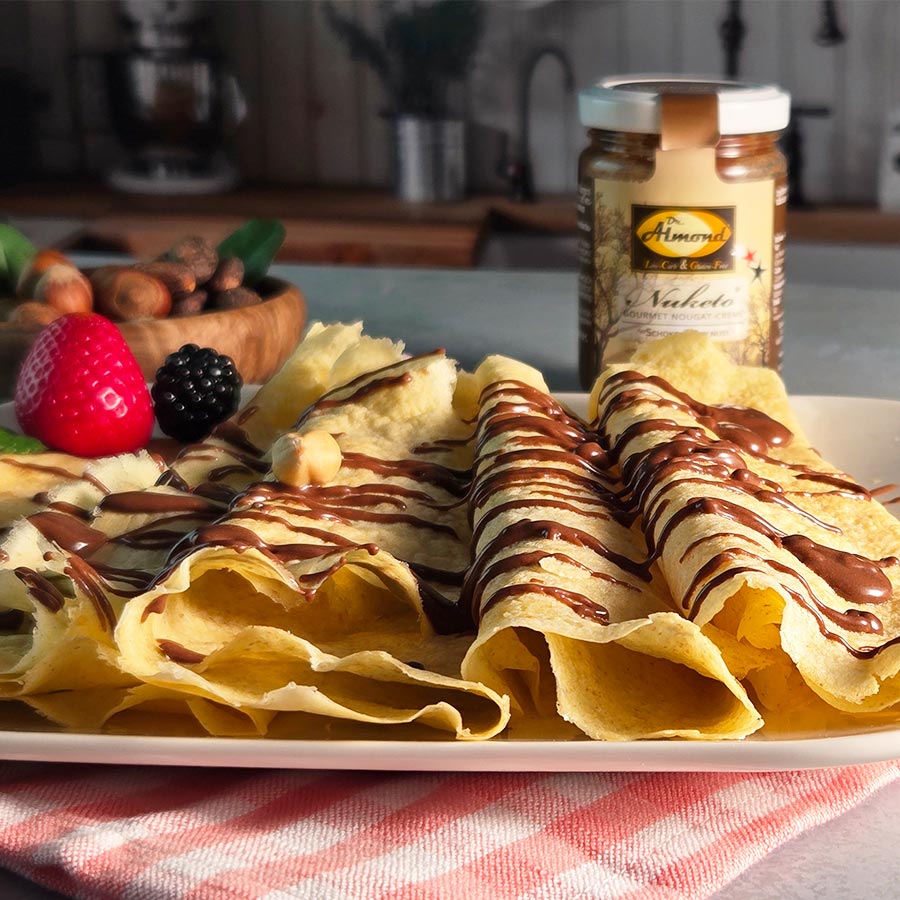 Pfannkuchen & Waffel Teig low carb glutenfrei sojafrei – für Protein Pancakes Crepes und vieles mehr – ungesüsst