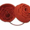 SFT251 - SILICONE MOULD ROSE ø220 H100 MM Terracotta