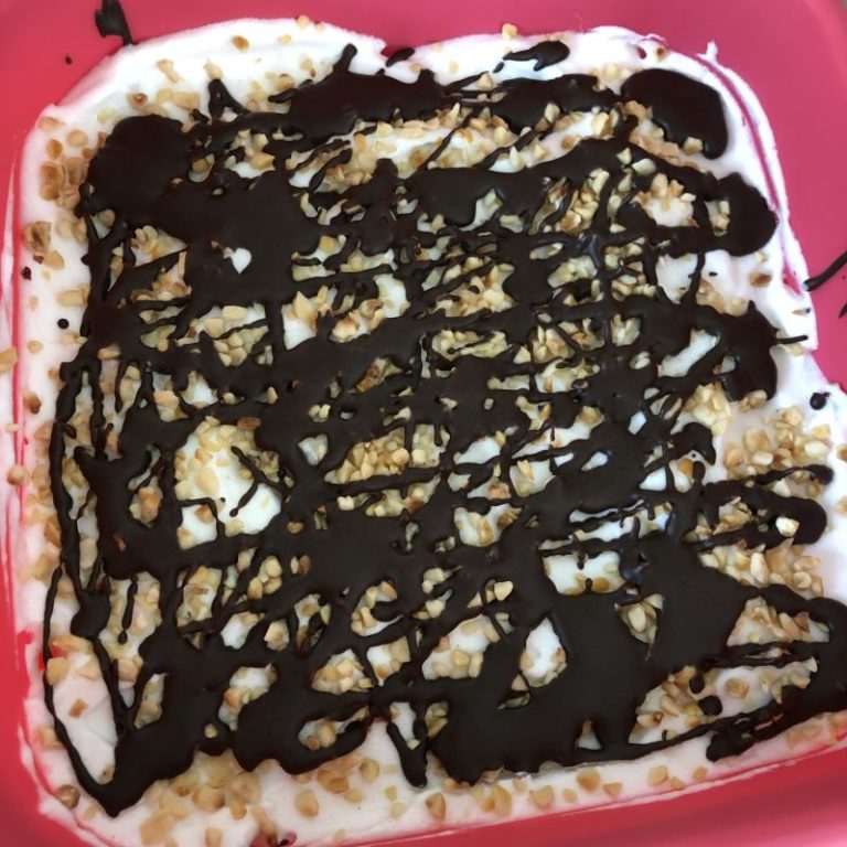 Rezept Fluffietta Eis aus Proteinfluff Eiweissfluff lowcarb keto