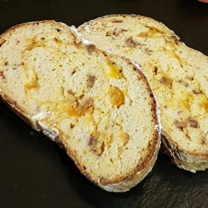 Rezept Marillen-Aprikosen Pekanuss Brioche lowcarb glutenfrei kalorienarm