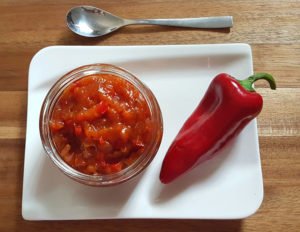 Rezept Marillen-Aprikosen Zwiebel Paprika Chutney lowcarb