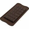 255-00_Silikomart SCG36 CLASSIC CHOCO BAR Silikonform 115x77 H 9 mm Schokoladenform Tafel extra dick 92 ml low carb keto Schokolade