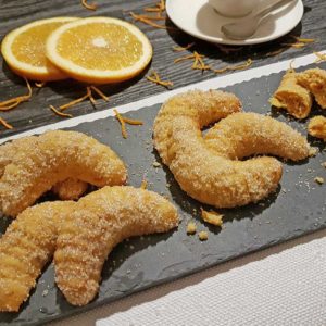 Rezept Orangenkipferl Orangenhörnchen lowcarb glutenfrei