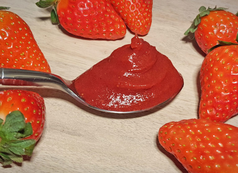 Rezept Erdbeercreme für Torten, Desserts, Eis, Fluff lowcarb glutenfrei ...