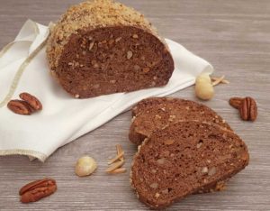 Rezept Schokoladen-Nuss-Brot lowcarb glutenfrei keto