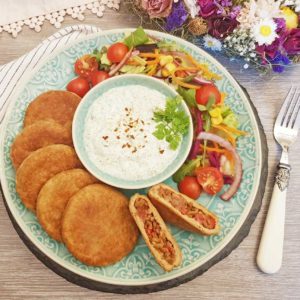 Rezept Gefüllte Marokkanische Pfannenbrotlaibchen lowcarb glutenfrei keto