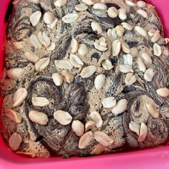 Rezept Erdnussbutter Brownies lowcarb glutenfrei keto