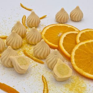 Grundrezept Schoko-Fruchtpralinen "Sorte Orange" lowcarb keto zuckerfrei