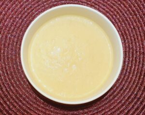 Rezept Heidelbeere Zitrone Kuchenbowl lowcarb glutenfrei