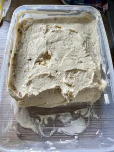 Rezept Erdnuss-Eis lowcarb keto zuckerfrei
