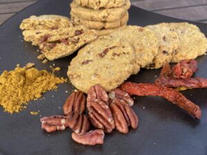 Rezept Würzige Cookies mit Ras el Hanout lowcarb keto glutenfrei