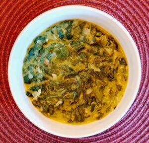Rezept Spinatrisotto mit Lachs lowcarb keto glutenfrei
