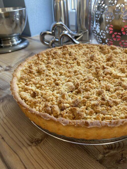 Rezept Zitronen Streusel Tarte lowcarb keto glutenfrei - Dr. Almond ...