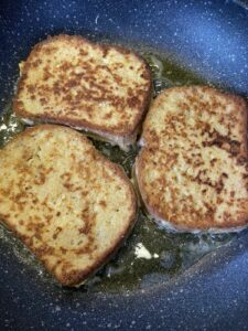 Rezept French Toast "Arme Ritter" lowcarb glutenfrei keto
