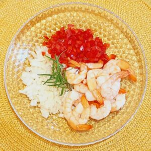 Rezept Sweet Spicy Shrimp Mini Tartelettes lowcarb keto glutenfrei