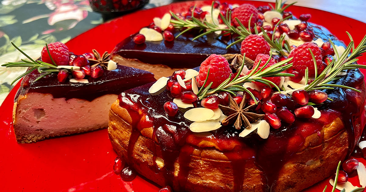 Rezept Glühwein Käsekuchen Cheesecake lowcarb glutenfrei keto Dr