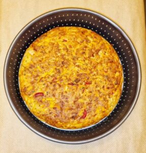 Rezept Blumenkohl Hackfleisch Pizzakuchen lowcarb keto glutenfrei