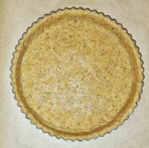 Rezept Birnen-Nuss Cheesecake-Tarte lowcarb glutenfrei