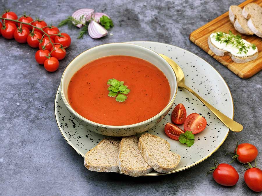 Suppentraum Tomate & Gartenkräuter Tütensuppe low-carb glutenfrei keto vegan