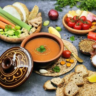 Suppentraum Marokkanische Harira Tütensuppe low-carb glutenfrei keto vegan