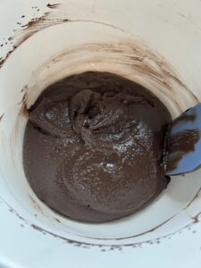 Rezept Brownie-Mandarinen-Schmand Kuchen lowcarb keto glutenfrei