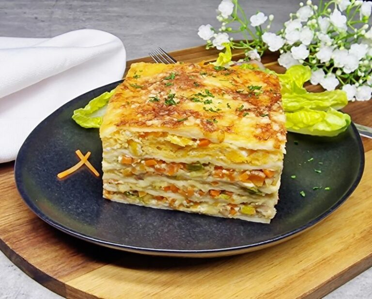 Rezept Ricotta-Karotten-Huhn-Ei Lasagne low carb keto glutenfrei - Dr ...
