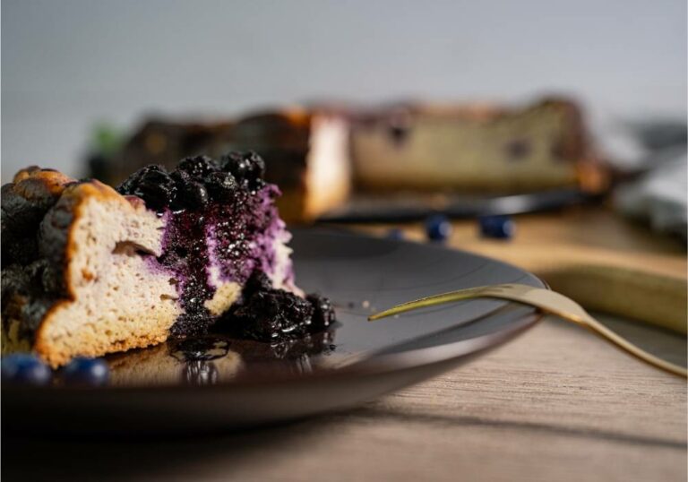 Rezept Blaubeer Käsekuchen Cheesecake low carb keto glutenfrei ohne ...