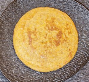 Rezept Spicy Kürbis Pancake mit Haselnuss Zimtcreme low-carb keto glutenfrei