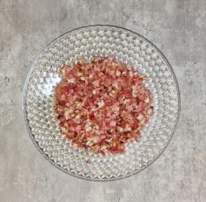 Rezept pikantes spicy Speck Müsli low-carb keto glutenfrei