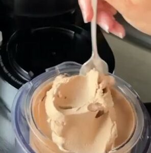 Rezept Kollagen-Chocochino Eiscreme mit der Ninja Creami low-carb keto ohne Zuckerzusatz