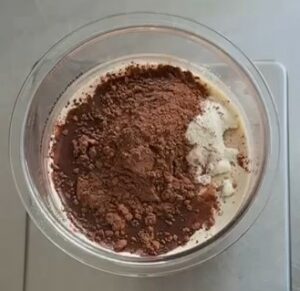 Rezept Kollagen-Chocochino Eiscreme mit der Ninja Creami low-carb keto ohne Zuckerzusatz