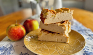 Rezept Proteinkuchen Typ "Apfel" lowcarb glutenfrei kalorienarm
