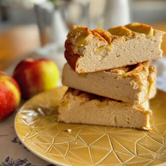 Rezept Proteinkuchen Typ "Apfel" lowcarb glutenfrei kalorienarm