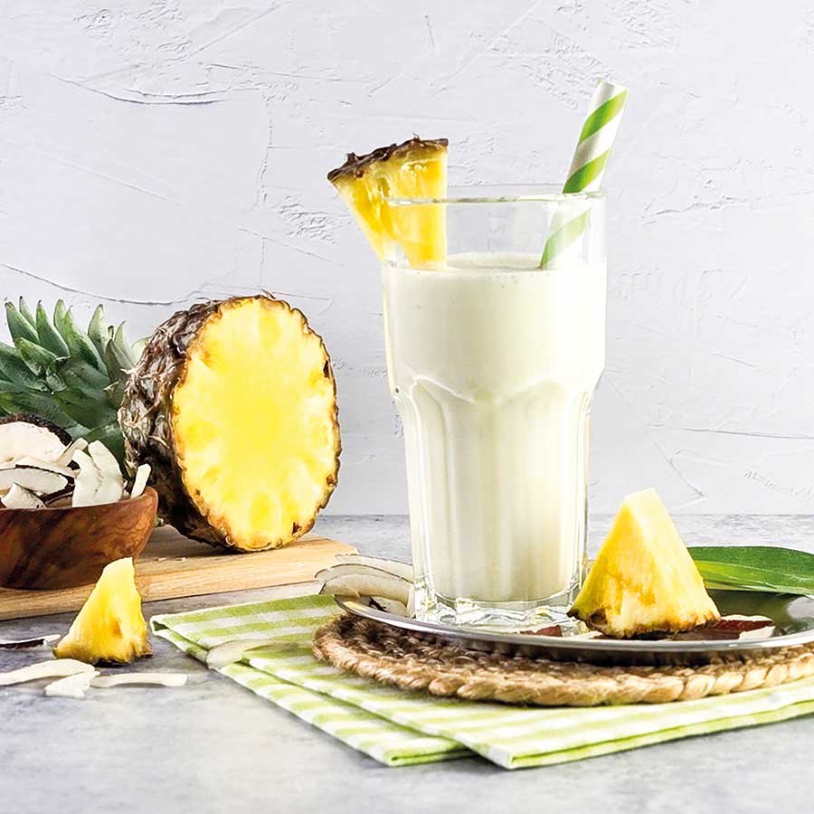 3K Gourmet Protein PINA COLADA MILCHSHAKE Mehrkomponenten Proteinshake | Keto Proteinpulver | 75 % Protein | vegetarisch