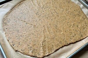 Rezept Cracker im Asia-Syle low-carb glutenfrei keto