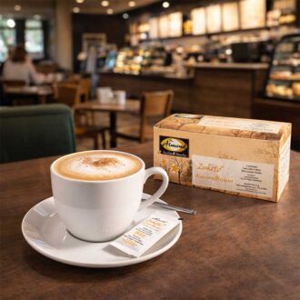 Zuketo Karamelltraum Box | Portionsbeutel (100 x 5 g) | ohne Zuckerzusatz | keto