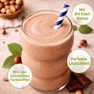 362-03-4K Gourmet Protein SCHOKO-NOUGAT MILCHSHAKE Mehrkomponenten Proteinshake Keto-Proteinpulver-77 %Protein-USP4