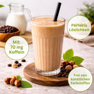 363-03-4K Gourmet Protein HASELNUSS-KAFFEE MILCHSHAKE Mehrkomponenten Proteinshake Keto Proteinpulver 76 % Protein USP4