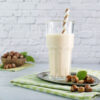 Protein MILCHSHAKE HASELNUSS Proteinshake Ketoshake Proteinpulver - fertiges Getränk