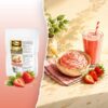 381-03_Zuketo Gourmet Flavour ERDBEERE Geschmackspulver low carb keto ohne Zuckerzusatz