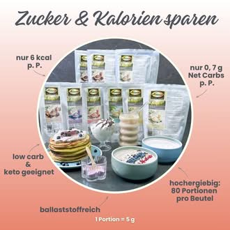381-03-Zuketo-Gourmet-Flavour-ERDBEERE-Keyfacts-1-Zucker & Kalorien sparen