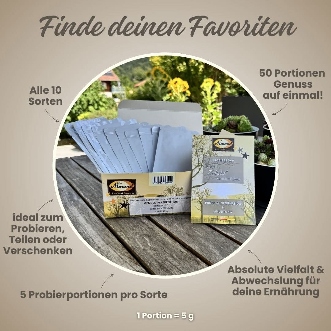 909-99-Probierbox-9-Zuketo-Gourmet-Flavour-Keyfacts-1-Finde-deinen-Favoriten